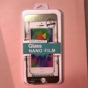 3/$10 Gold Mirror Tempered Glass Screen Protector